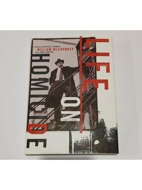 Life on Homicide William McCormack True Crime Detective Memoir Book Hardcover
